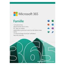Carte Office 365 Home - 6 utilisateurs