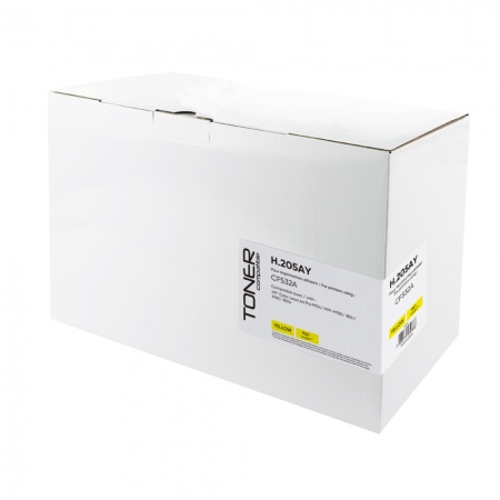 Cartouche d'encre laser NEUTRE HP CF532A jaune