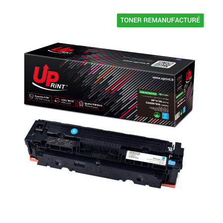 Cartouche d'encre laser UPRINT HP CF411A cyan