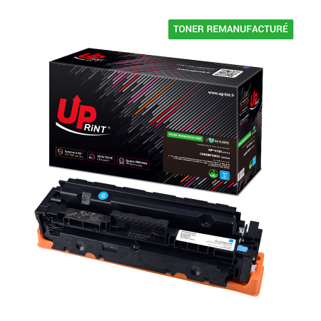 Cartouche d'encre laser UPRINT HP CF411X cyan