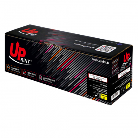 Cartouche d'encre laser UPRINT HP CF532A jaune