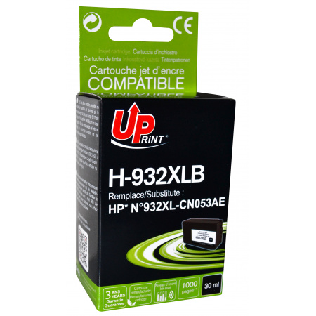 Cartouche d'encre UPRINT HP 932XL noir