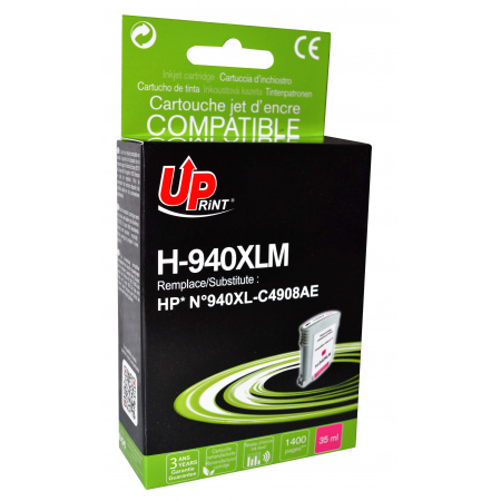 Cartouche d'encre UPRINT HP 940XL magenta
