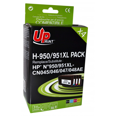 Cartouche d'encre UPRINT HP 950XL/951XL pack de 4