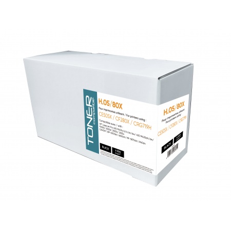 [NEUTRECE505X] Cartouche d'encre laser NEUTRE HP CE505X/CF280X